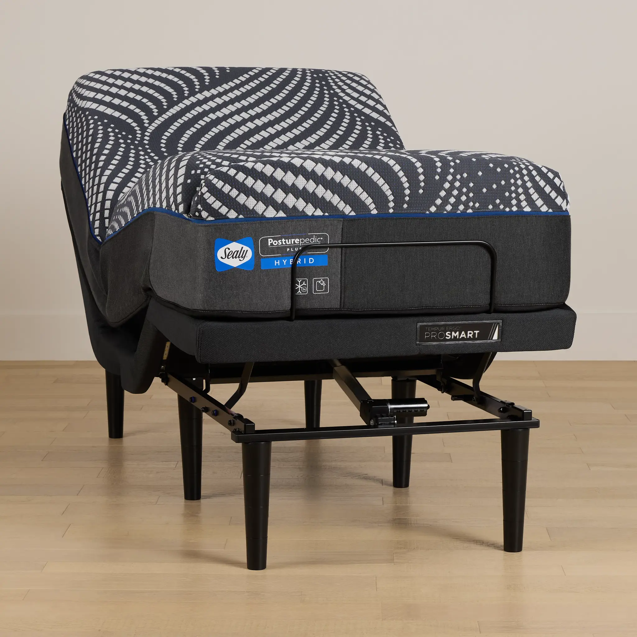 Sealy Posturepedic Plus High Point 14" Firm Ergo Prosmart Adjustable Mattress Set Sealy Posturepedic Plus High Point 14" Firm Ergo Prosmart Adjustable Mattress Set