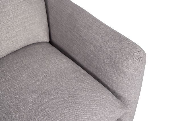 Serena Gray Fabric Right Chair