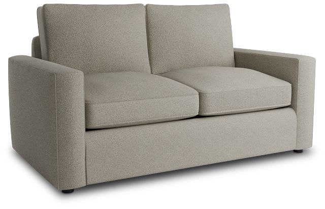 Siesta Elite Gray Fabric Memory Foam Sleeper