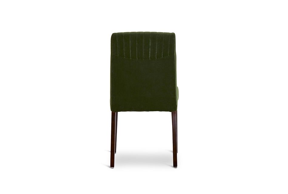 Fraser Dark Green VELVET Upholstered Side Chair (950 x 640 Pixel)