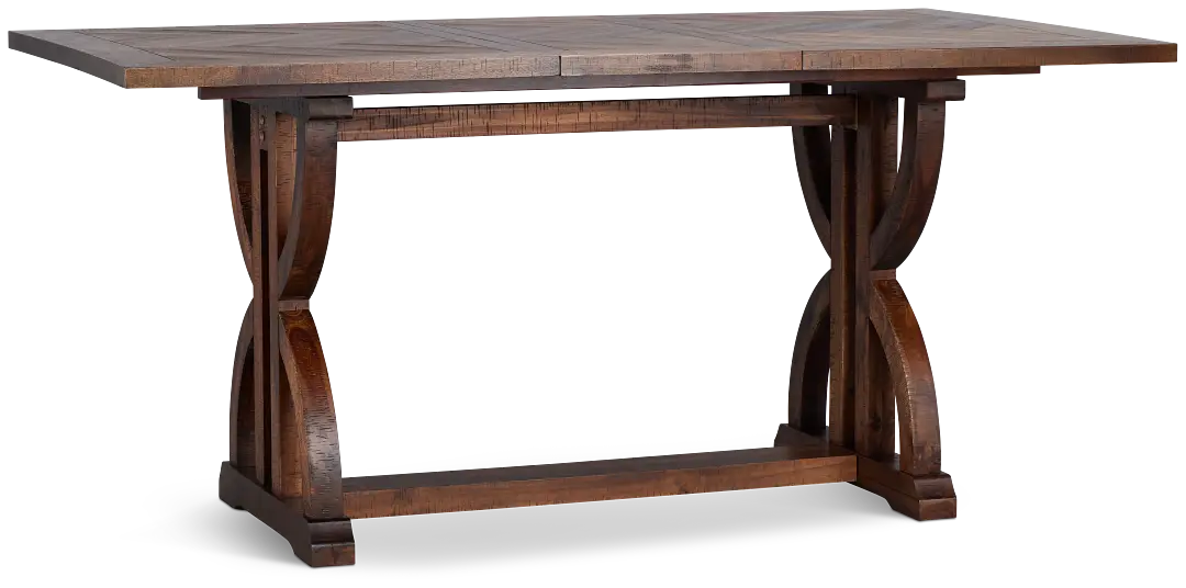 Joplin Dark Tone Extension High Dining Table Joplin Dark Tone Extension High Dining Table