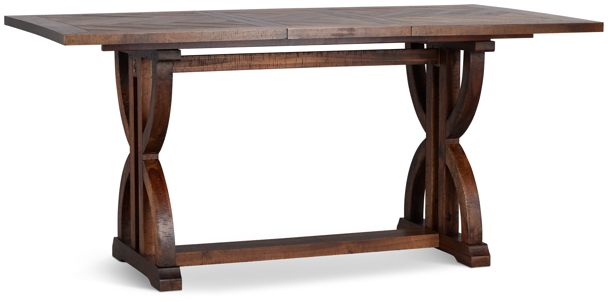 Joplin Dark Tone Extension High Dining Table