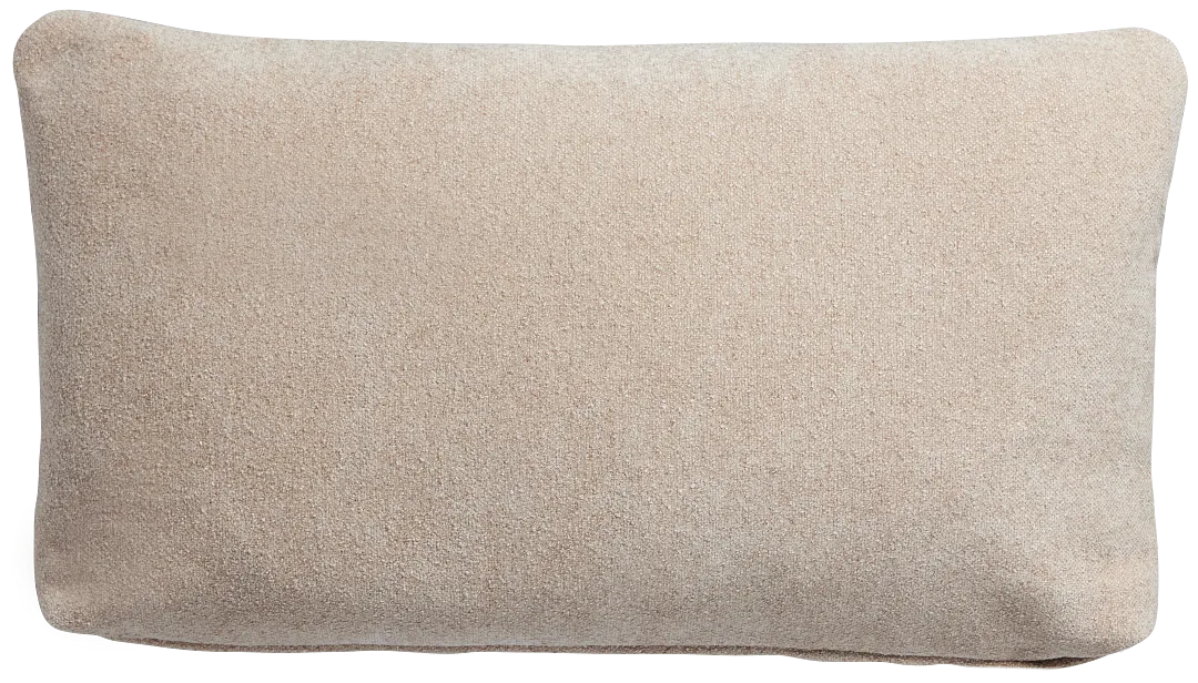 Eden Taupe Lumbar Accent Pillow