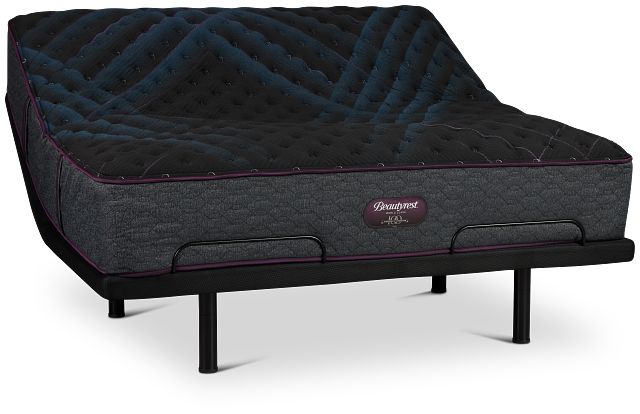 Beautyrest World Class Level 3 Plush Deluxe Adjustable Mattress Set