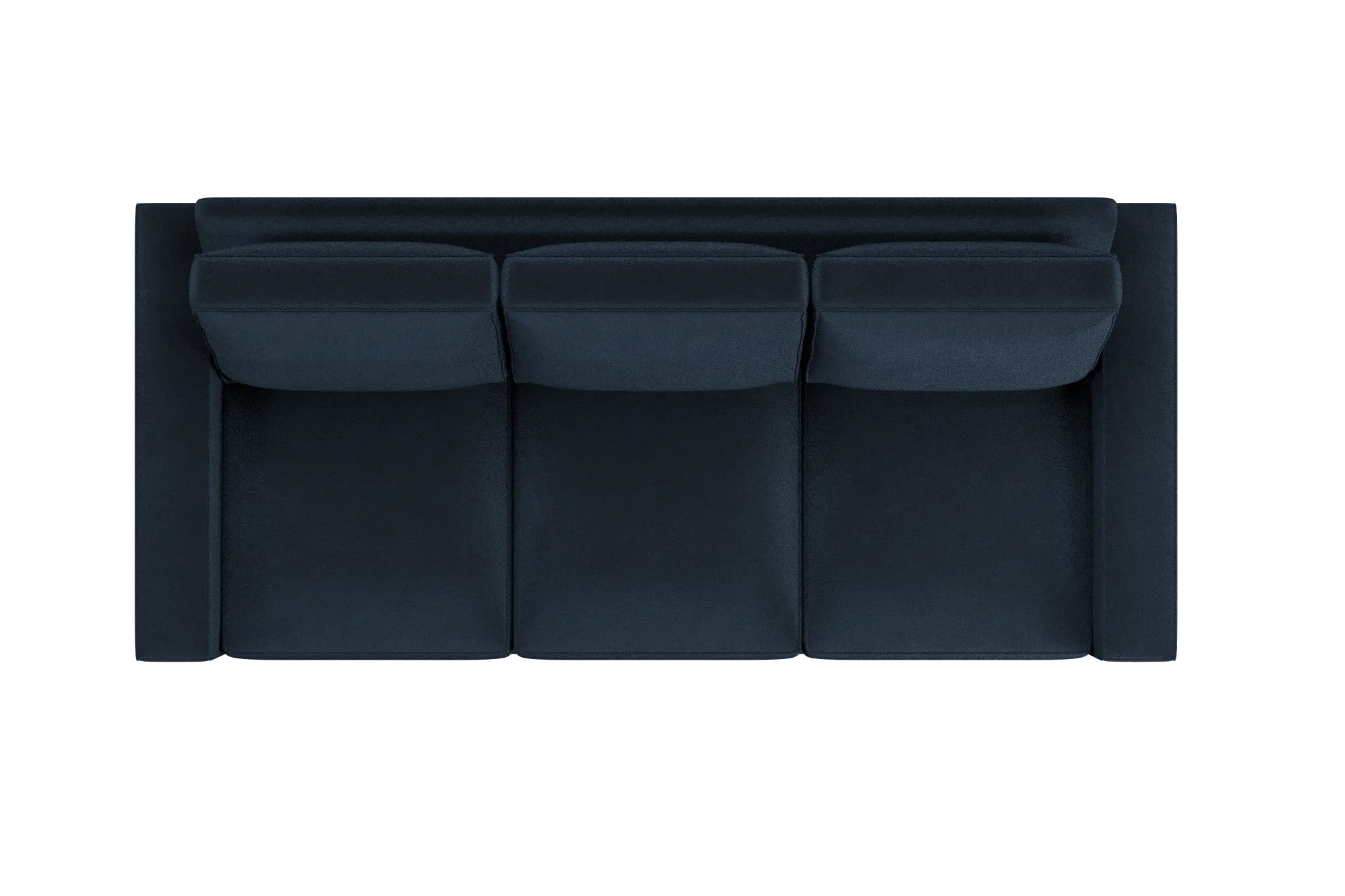 Edgewater Joya Dark Blue 96" Sofa W/ 3 Cushions Edgewater Joya Dark Blue 96" Sofa W/ 3 Cushions