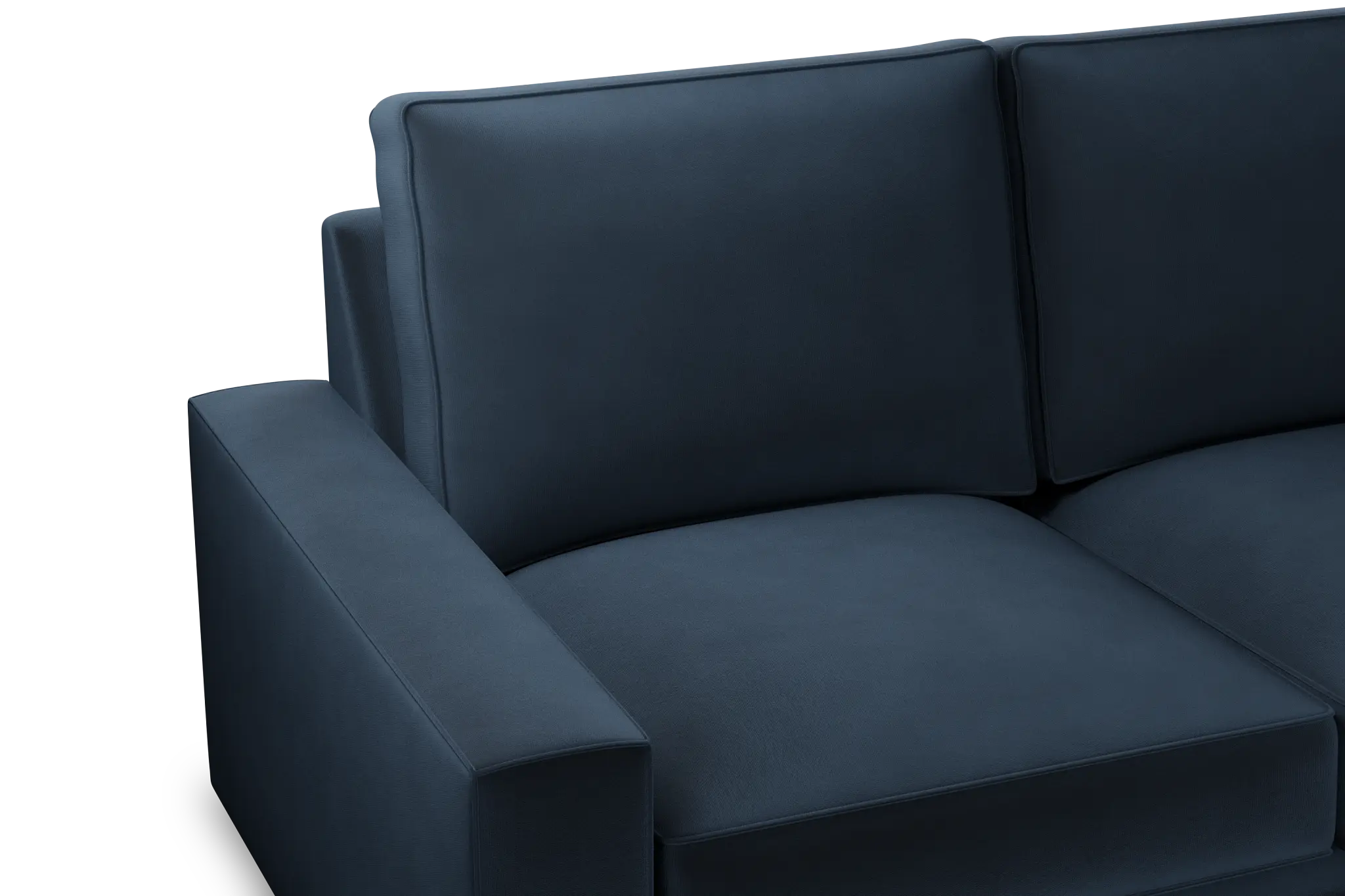 Edgewater Joya Dark Blue Medium Two-arm Sectional Edgewater Joya Dark Blue Medium Two-arm Sectional