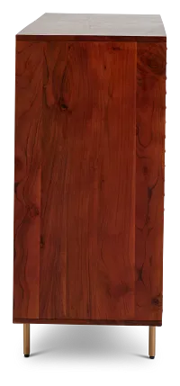 Tate Mid Tone 3 Door Cabinet