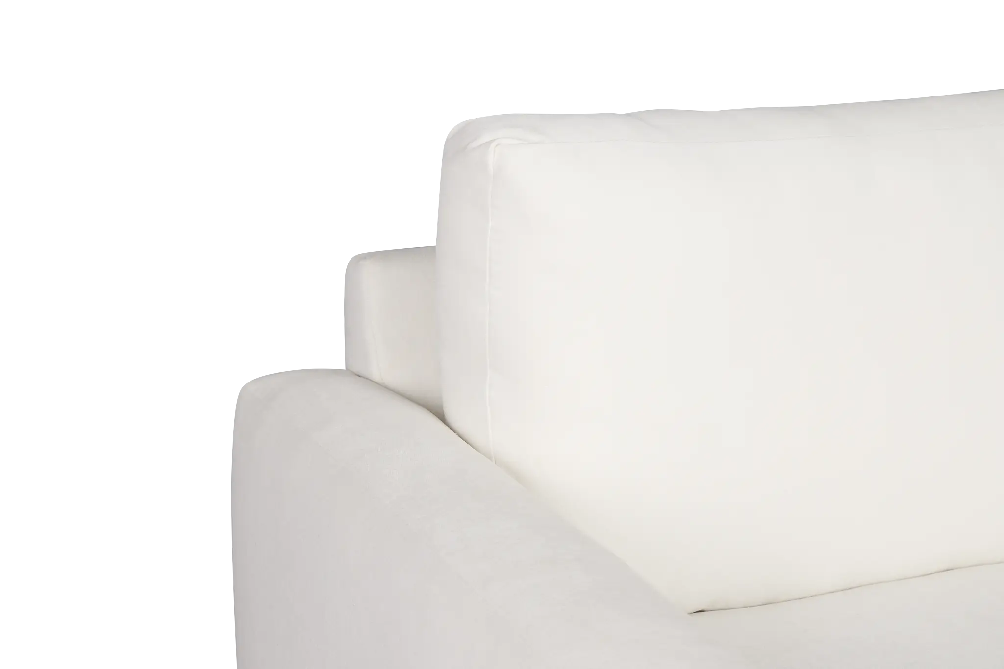 Citymod White Fabric Swivel Chair Citymod White Fabric Swivel Chair