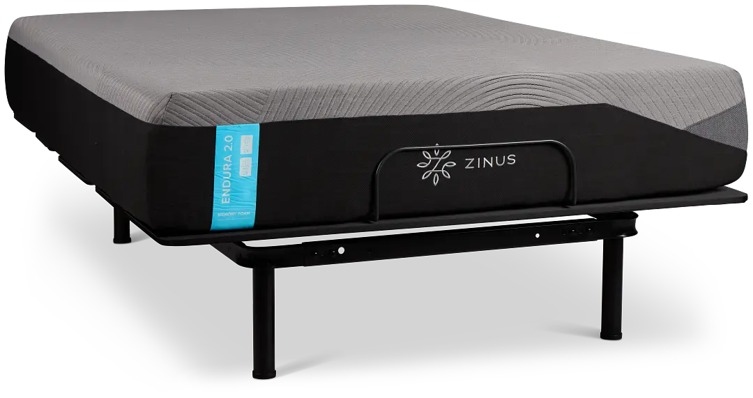 Zinus Endura 2.0 Cush Firm Slat Adjustable Mattress Set Zinus Endura 2.0 Cush Firm Slat Adjustable Mattress Set