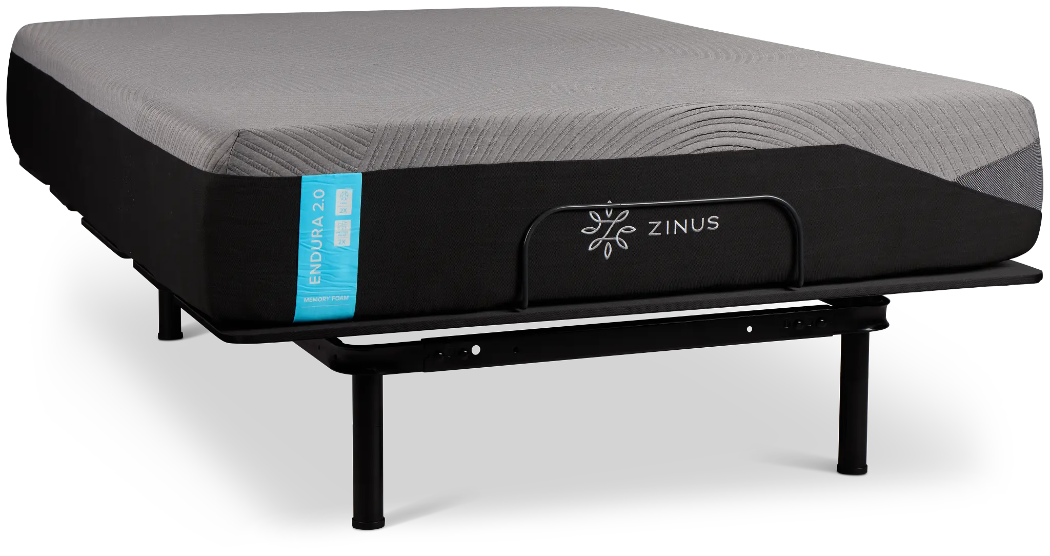 Zinus Endura 2.0 Cush Firm Slat Adjustable Mattress Set Zinus Endura 2.0 Cush Firm Slat Adjustable Mattress Set
