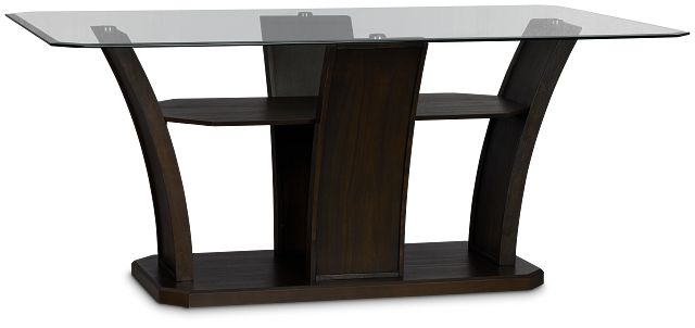 Roswell Glass Rectangular Table