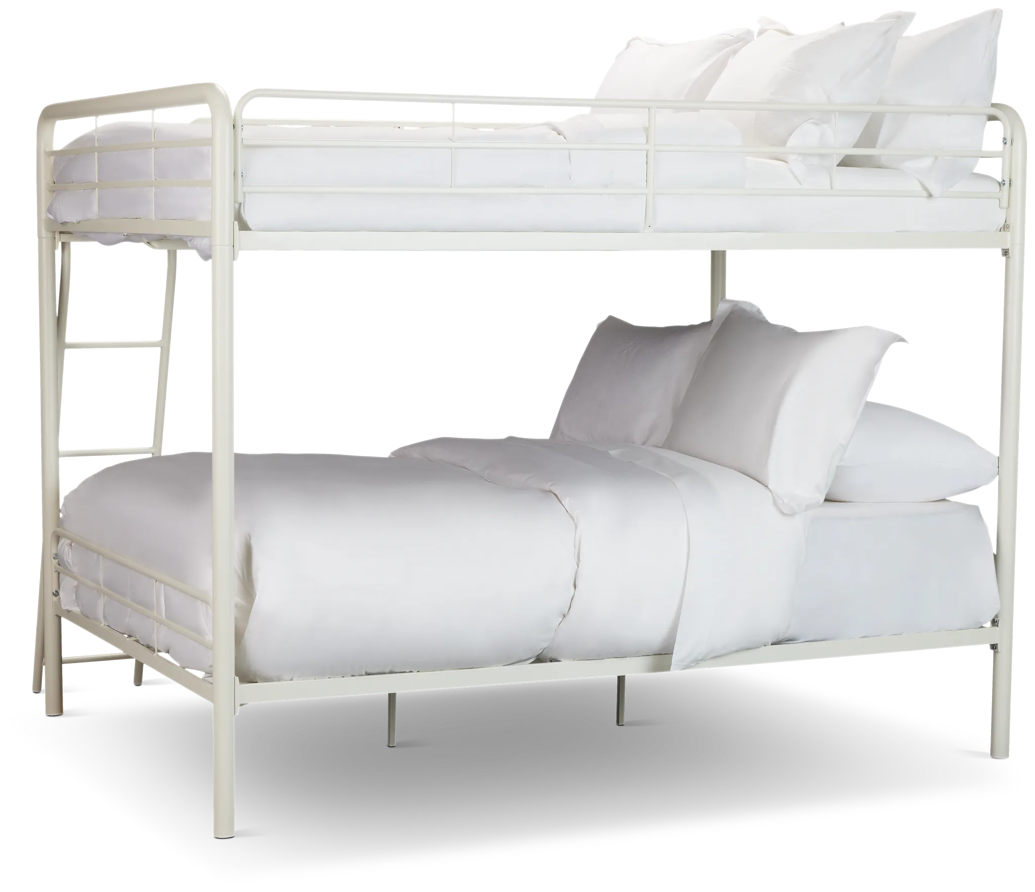 Rory White Metal Bunk Bed