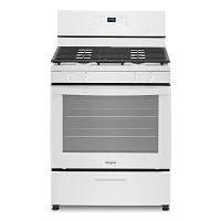 Whirlpool 320 Series White Gas Range