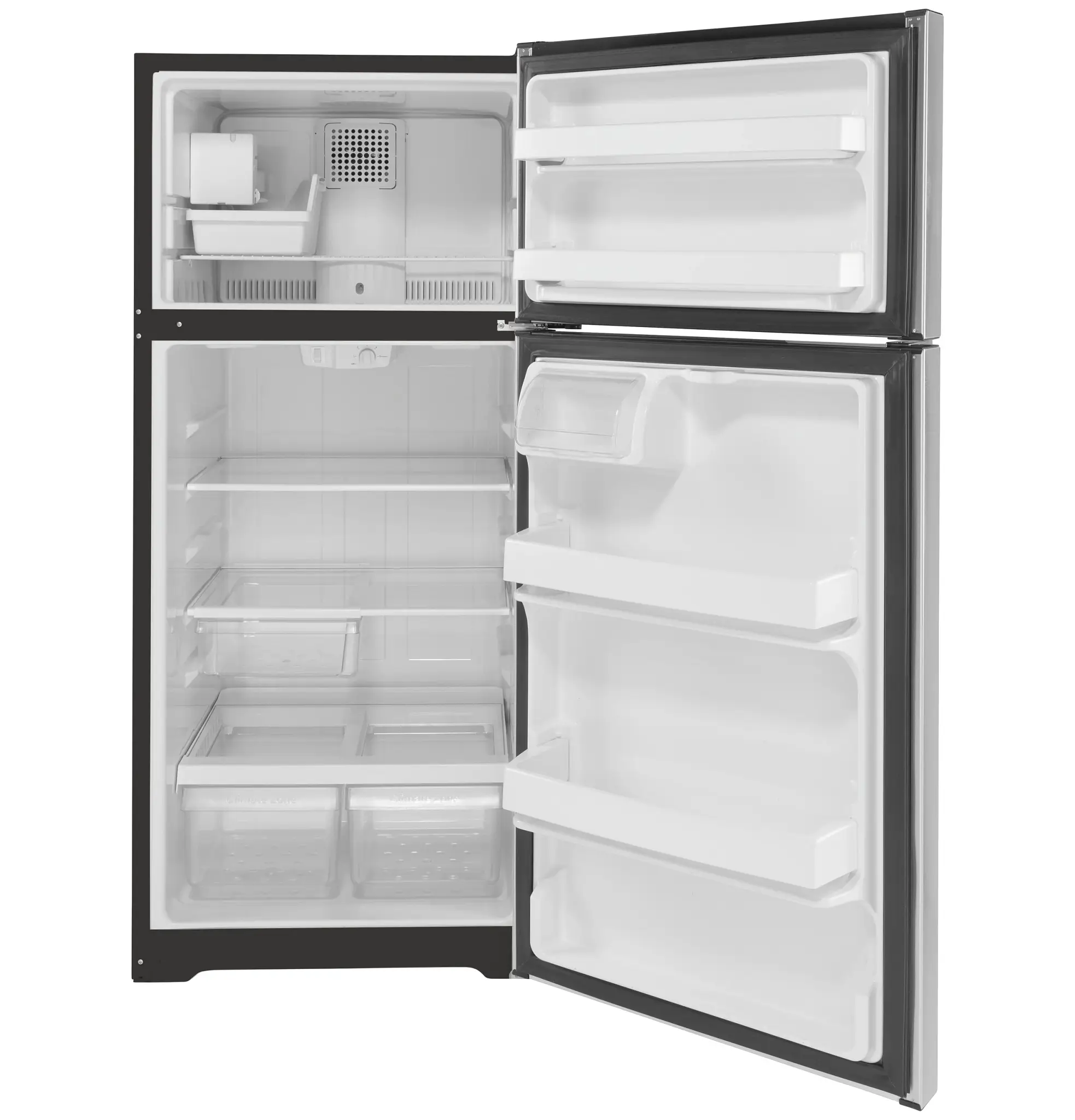 Ge 17 Series Stainless Steel Top Freezer Refrigerator Ge 17 Series Stainless Steel Top Freezer Refrigerator