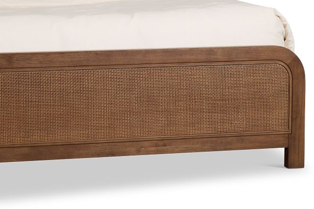 Pacific Mid Tone Platform Bed