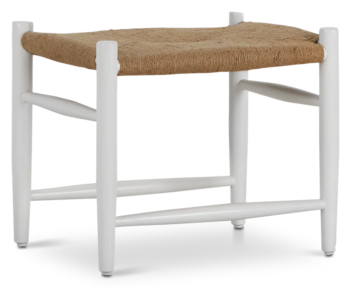 Auburn Woven Small Accent Stool