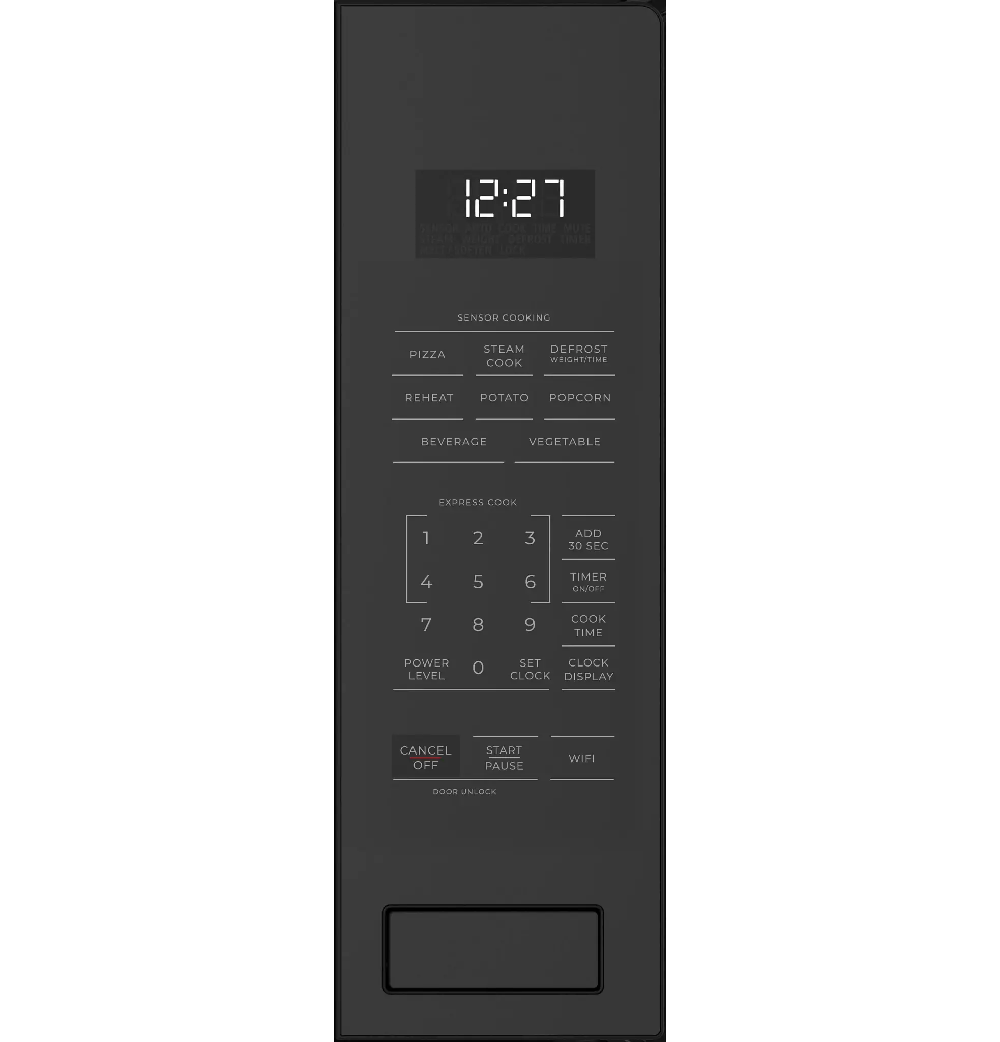 Monogram 22 Series Stainless Steel Built-in Microwave Monogram 22 Series Stainless Steel Built-in Microwave