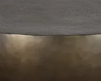 Kodiak Bronze Round Coffee Table