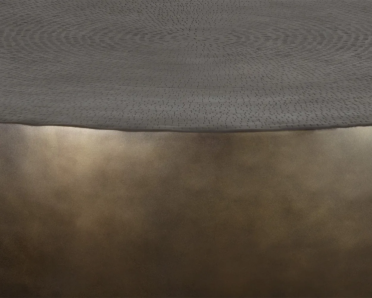 Kodiak Bronze Round Coffee Table