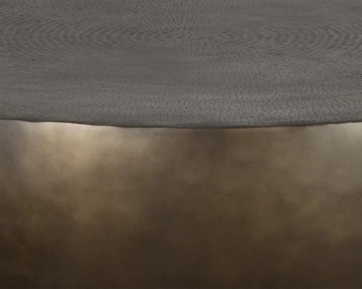 Kodiak Bronze Round Coffee Table Kodiak Bronze Round Coffee Table