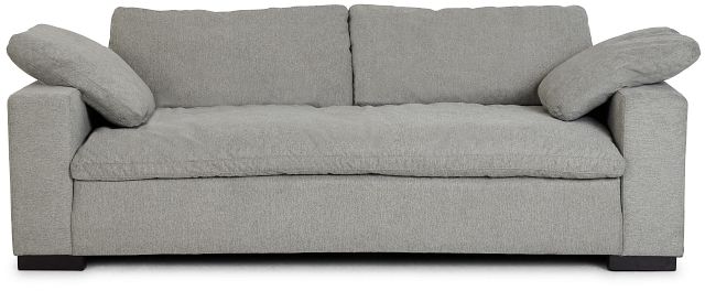 Aubrey Light Gray Fabric Sofa