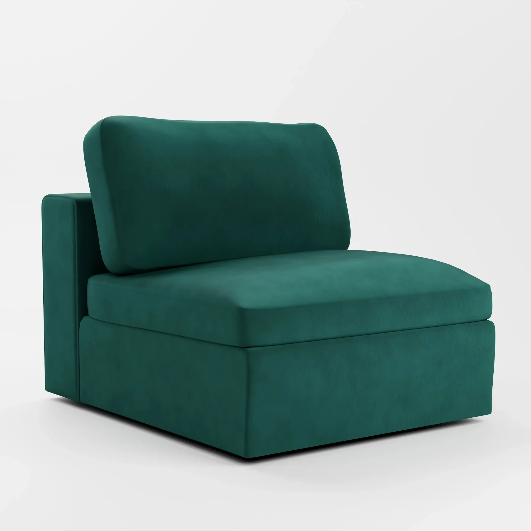 Destin Joya Green Velvet Swivel Chair
