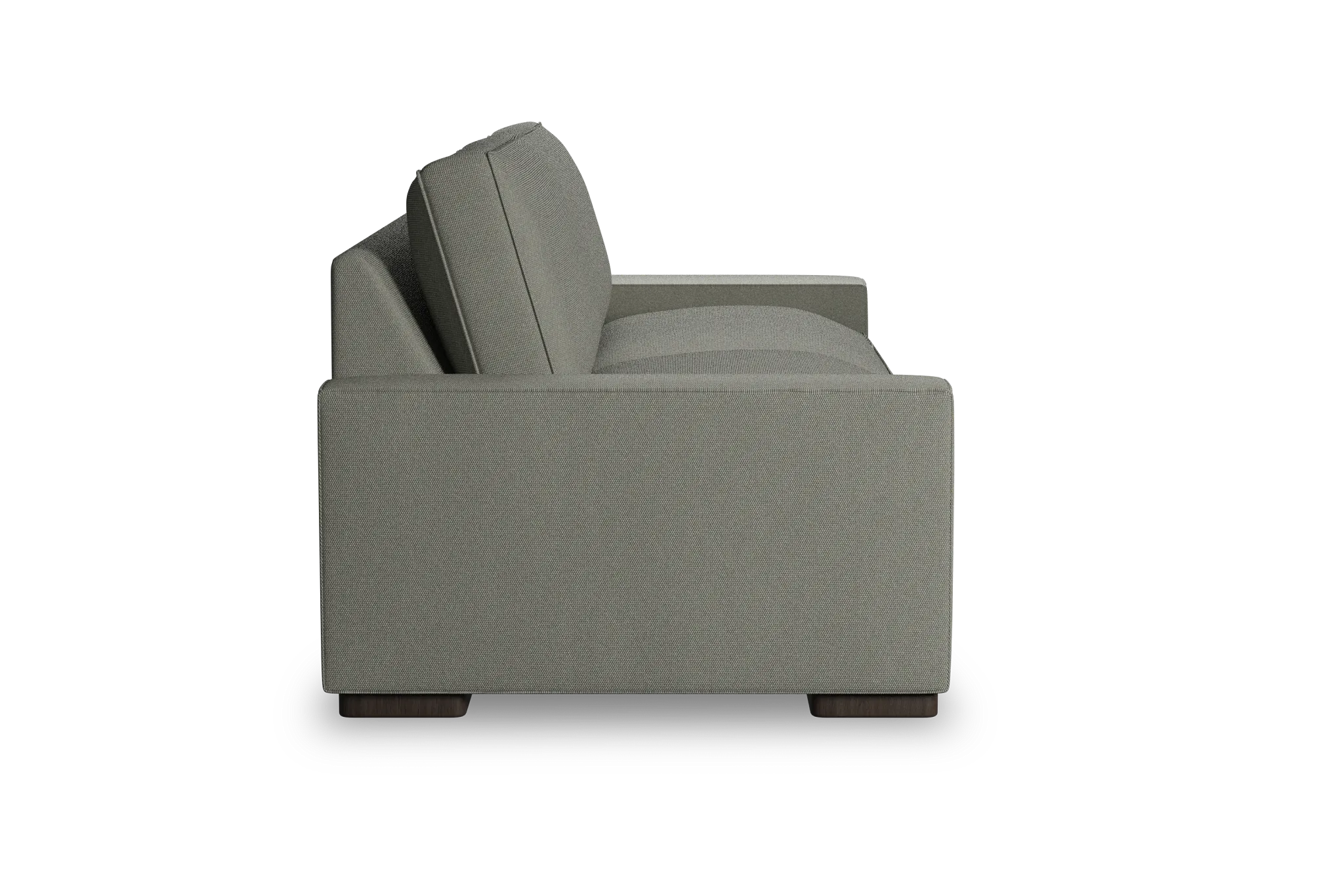 Edgewater Delray Pewter 96" Sofa W/ 2 Cushions