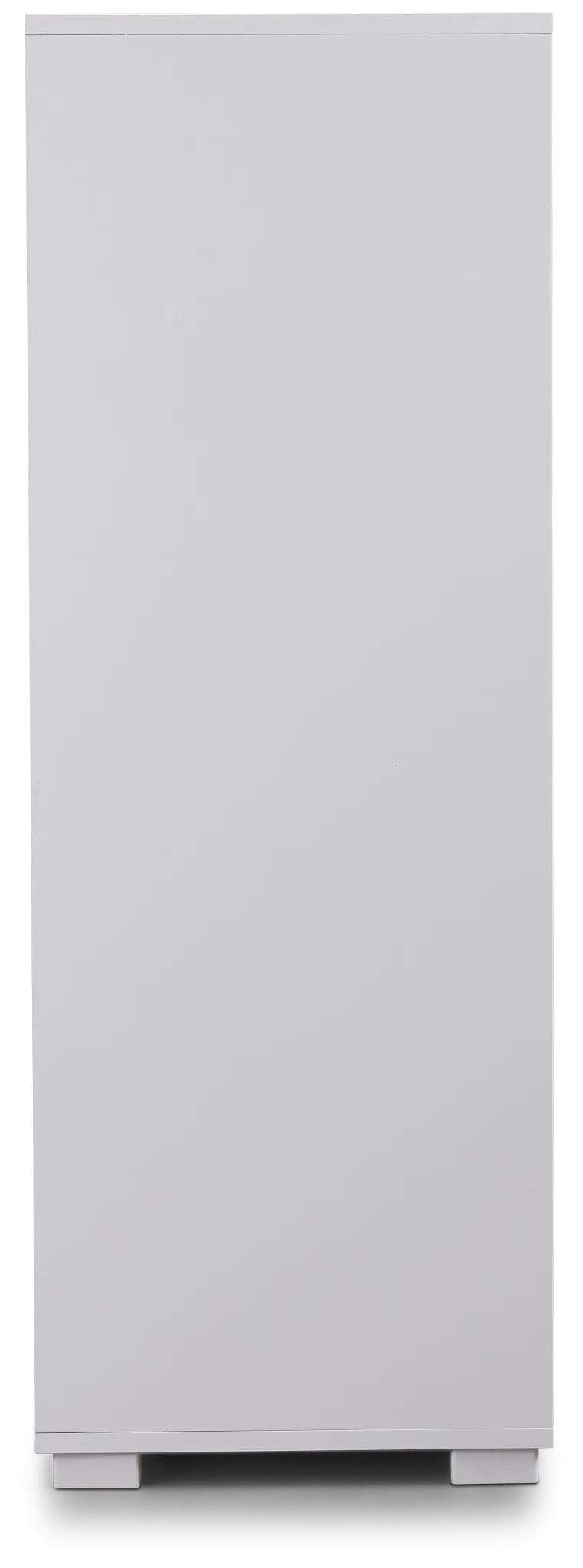 Doral White 5-drawer Chest