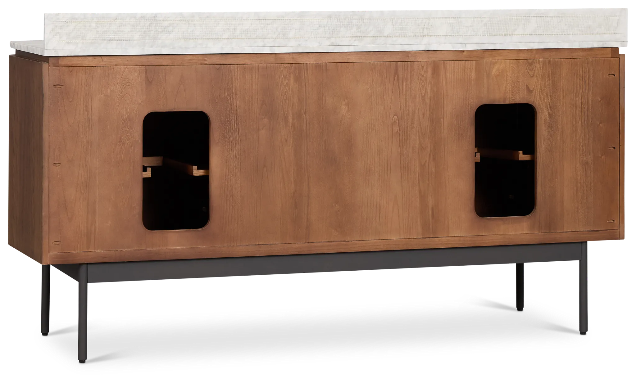 Nomad Mid Tone 72" Double Bathroom Vanity