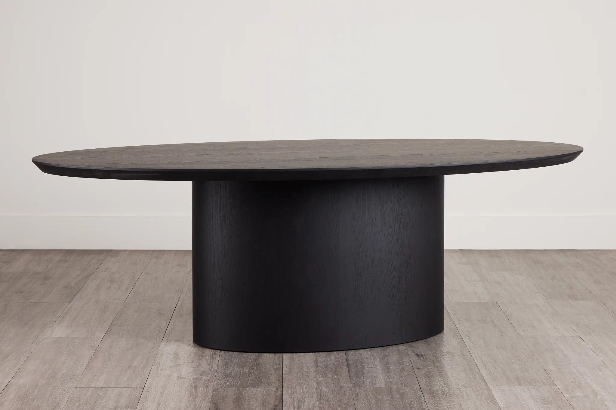 Nomad Black 94" Oval Table Nomad Black 94" Oval Table