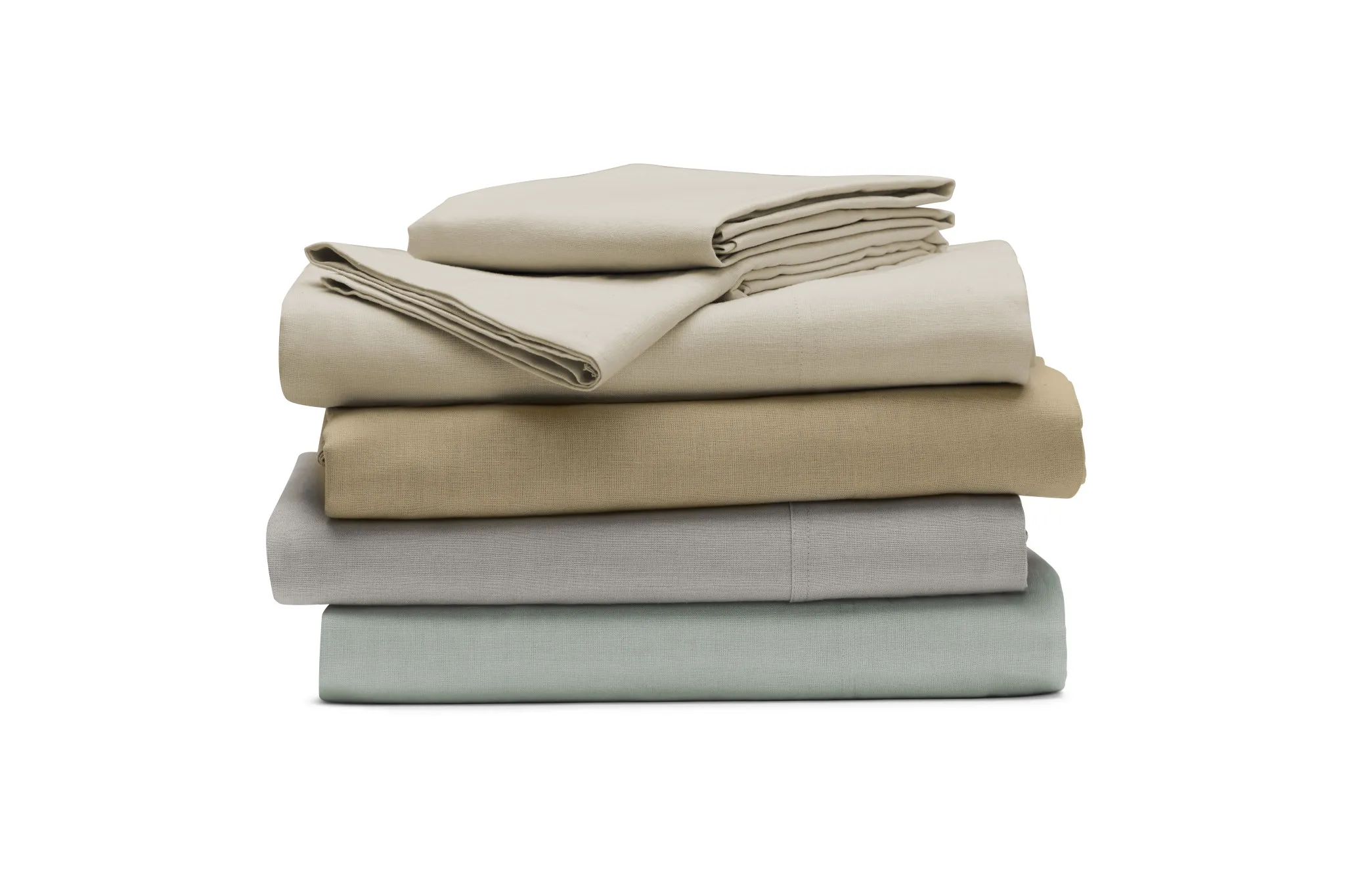 Rest & Renew Linen Blend Gray Sheet Set