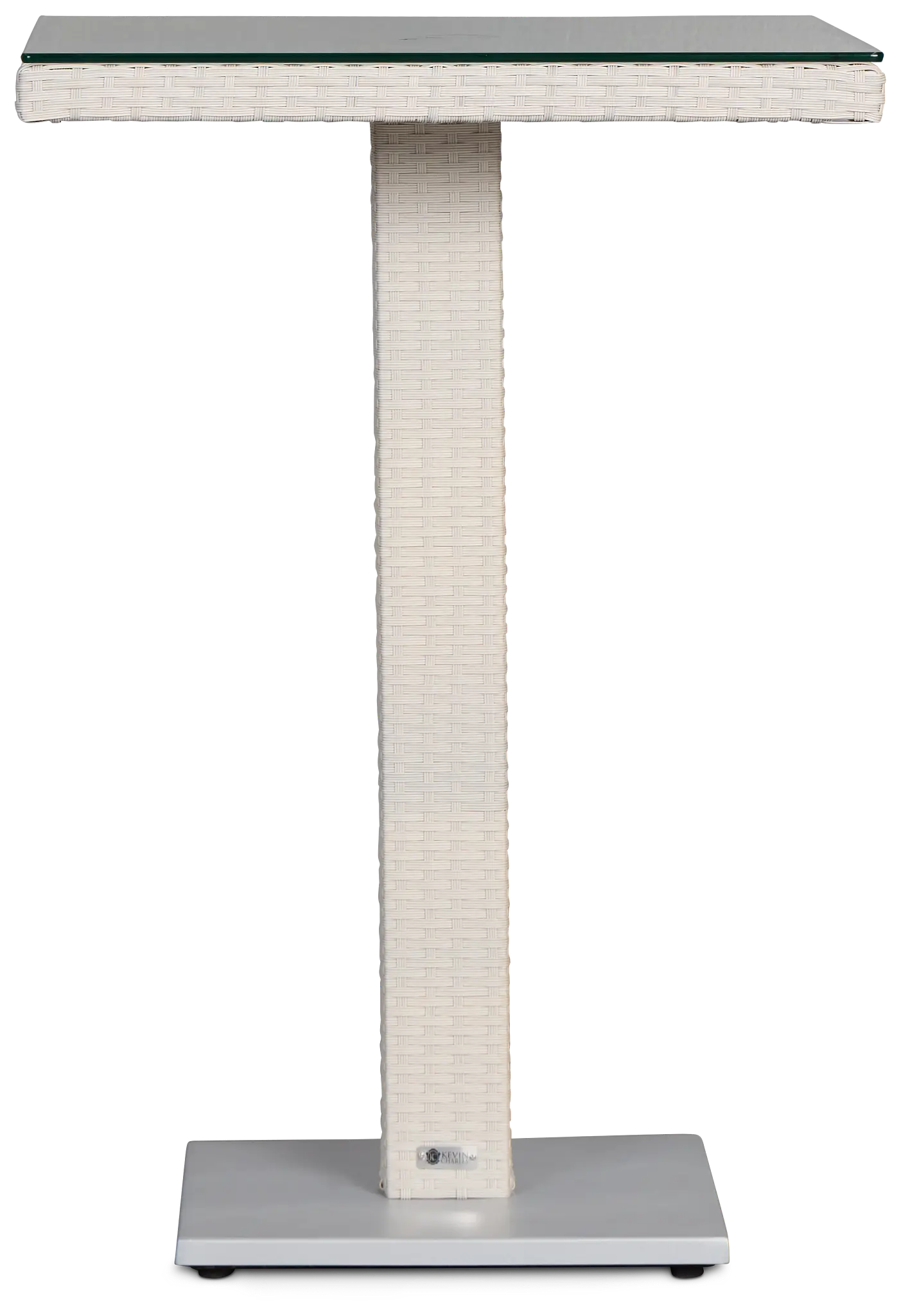 Bahia White 27" Square Table Bahia White 27" Square Table