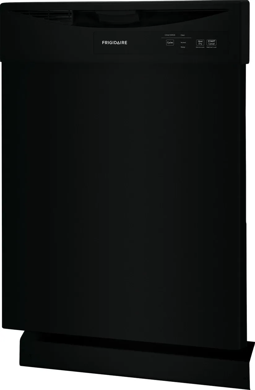 Frigidaire 4221 Series Black 24" Built In Dishwasher