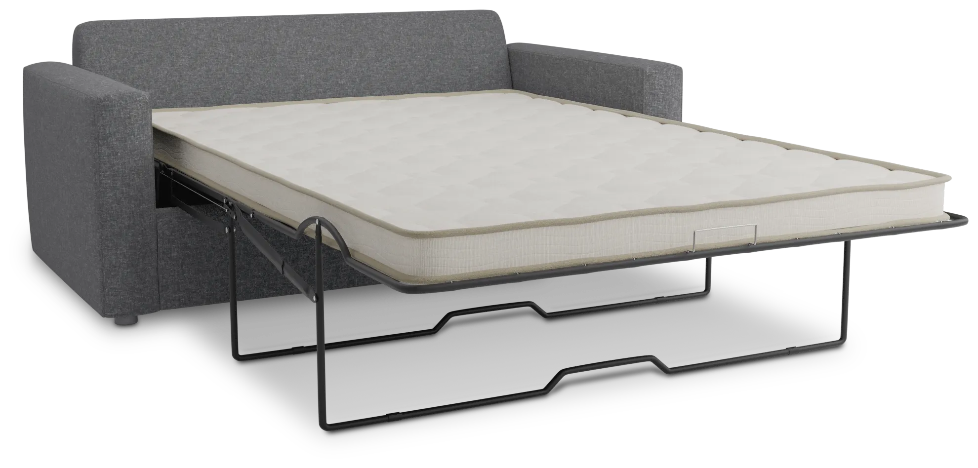 Siesta Delray Dark Gray Small Innerspring Sleeper