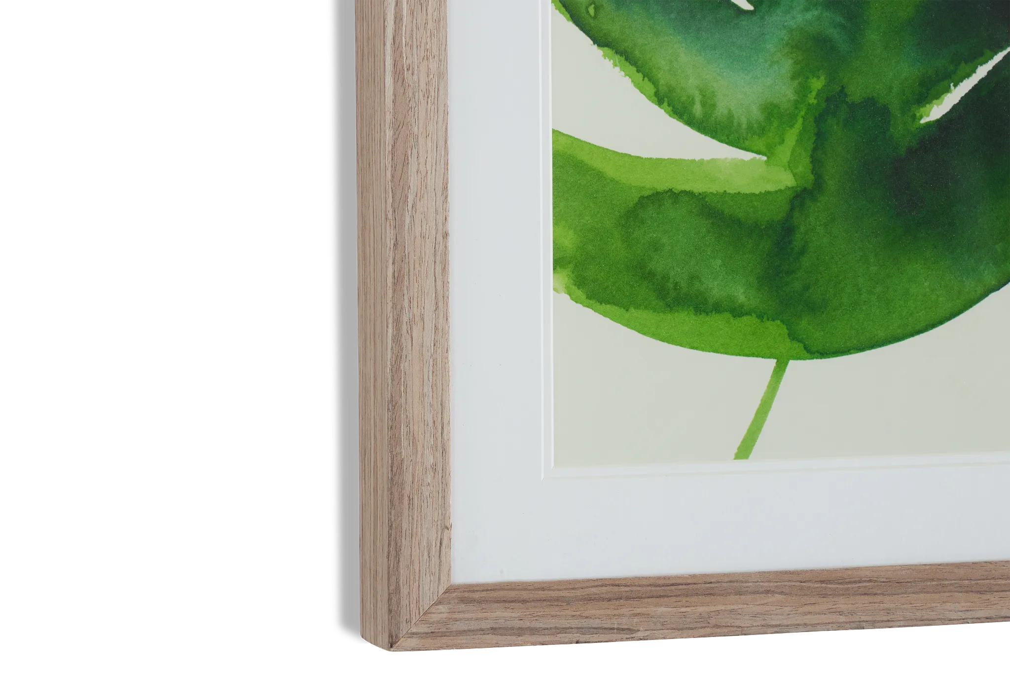 Blade Green Framed Wall Art