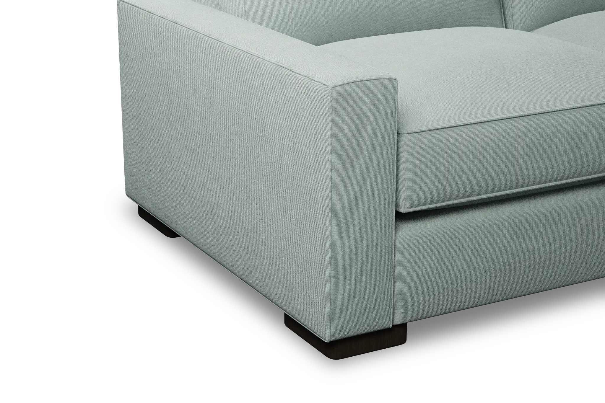 Edgewater Suave Light Green Loveseat Edgewater Suave Light Green Loveseat