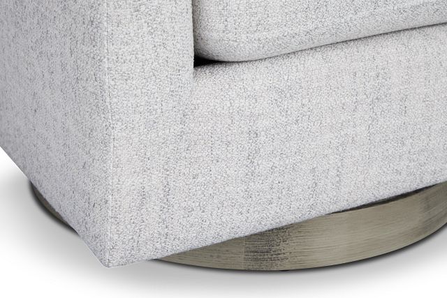 Paloma Gray Fabric Accent Chair