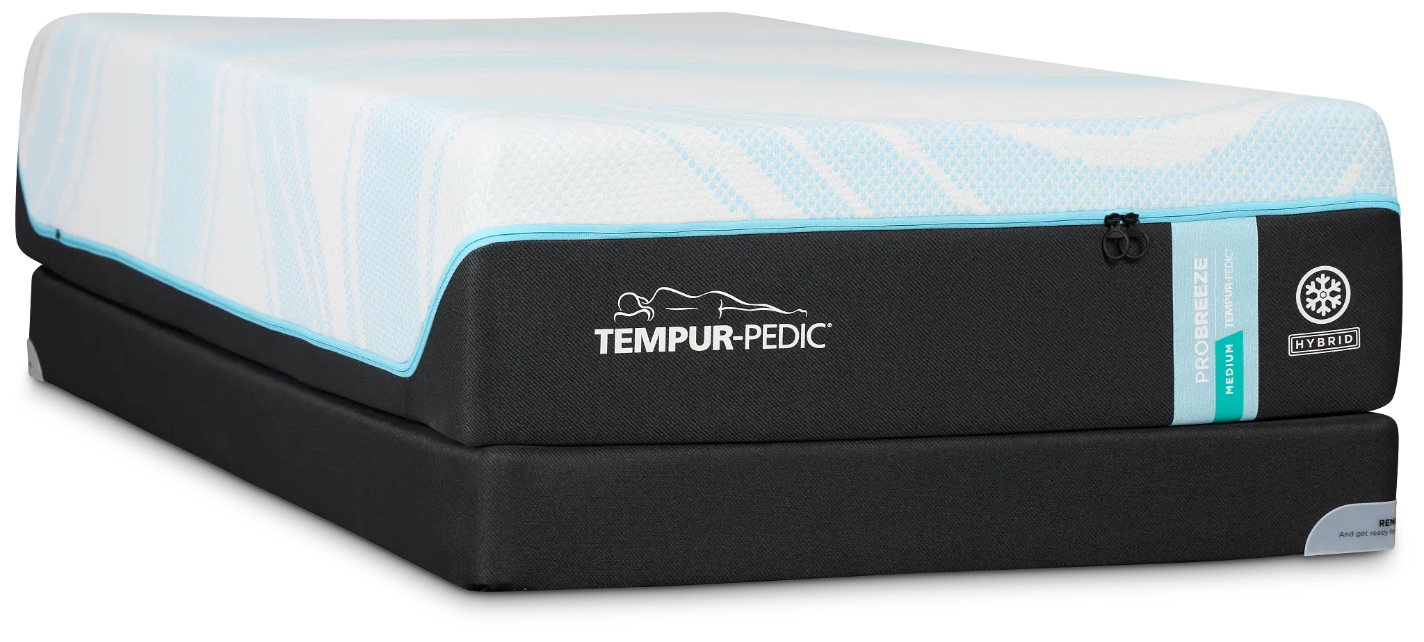 Tempur-pedic Tempur-probreeze Medium Low-profile Mattress Set Tempur-pedic Tempur-probreeze Medium Low-profile Mattress Set