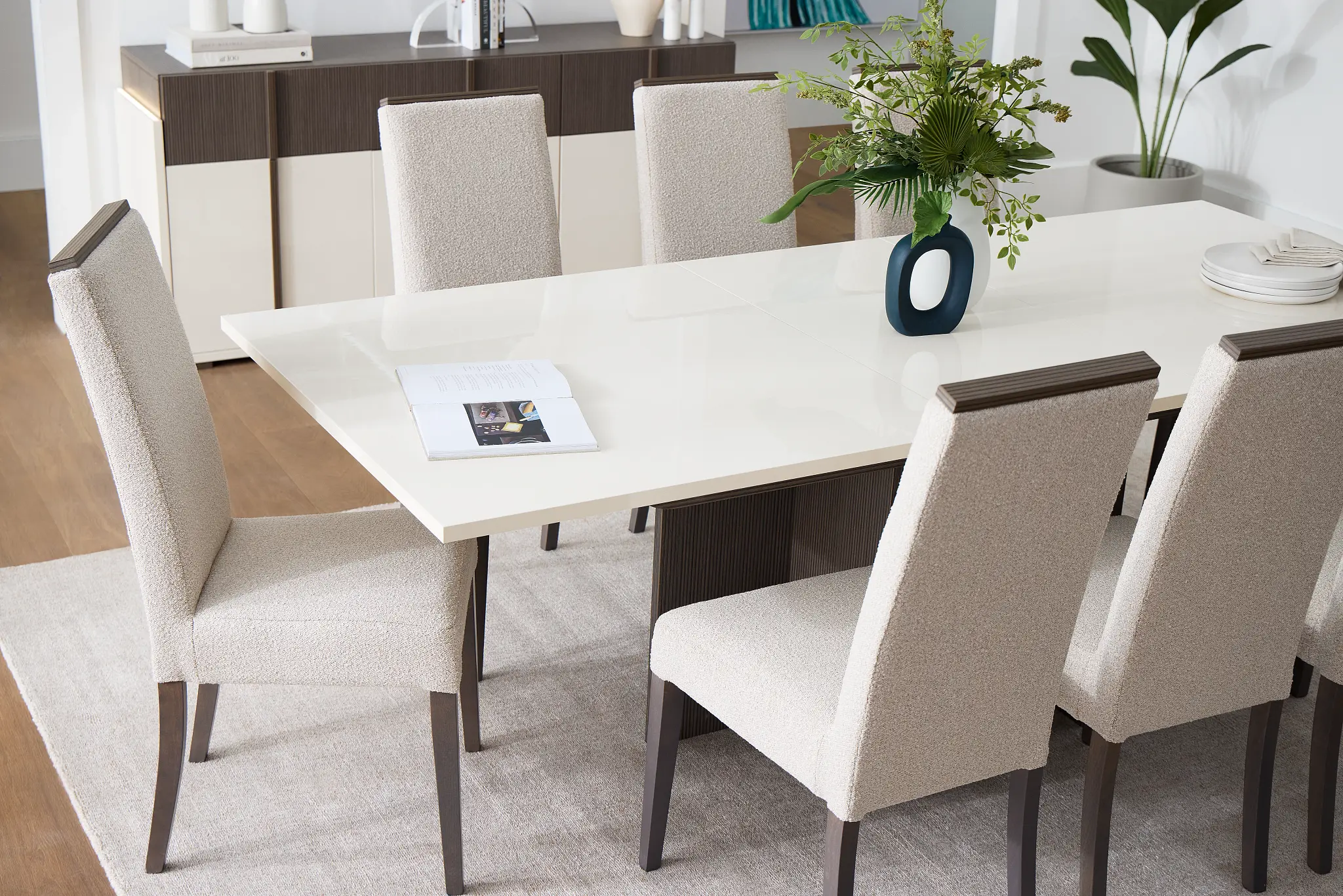 Sienna Two-tone Rectangular Table Sienna Two-tone Rectangular Table