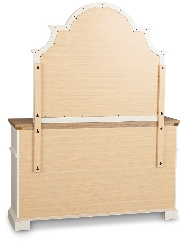 Charlotte Two-tone Dresser & Mirror