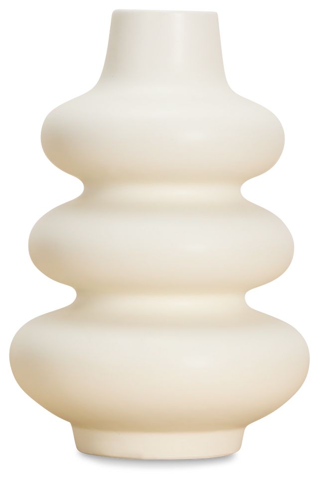 Aphra Ivory Small Vase