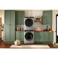 Whirlpool 6720 Series Silver Front Load Electric Dryer
