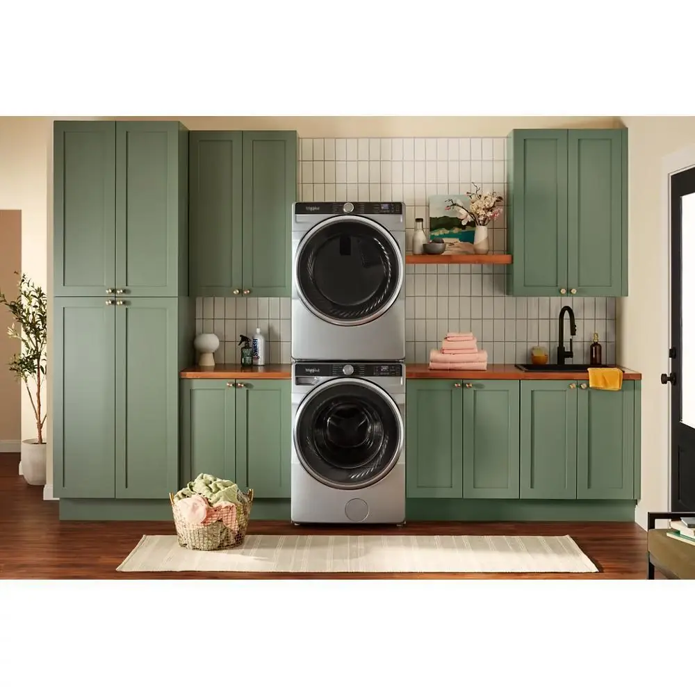Whirlpool 6720 Series Silver Front Load Electric Dryer Whirlpool 6720 Series Silver Front Load Electric Dryer