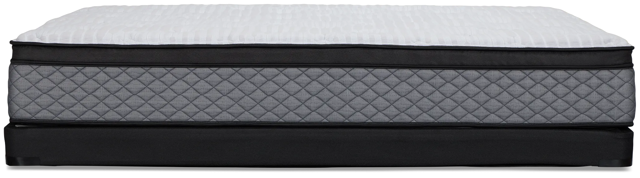 Kevin Charles By Sealy Essential Plush Low-profile Mattress Set