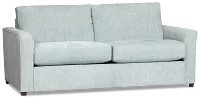 Shore Light Blue Fabric Innerspring Sleeper