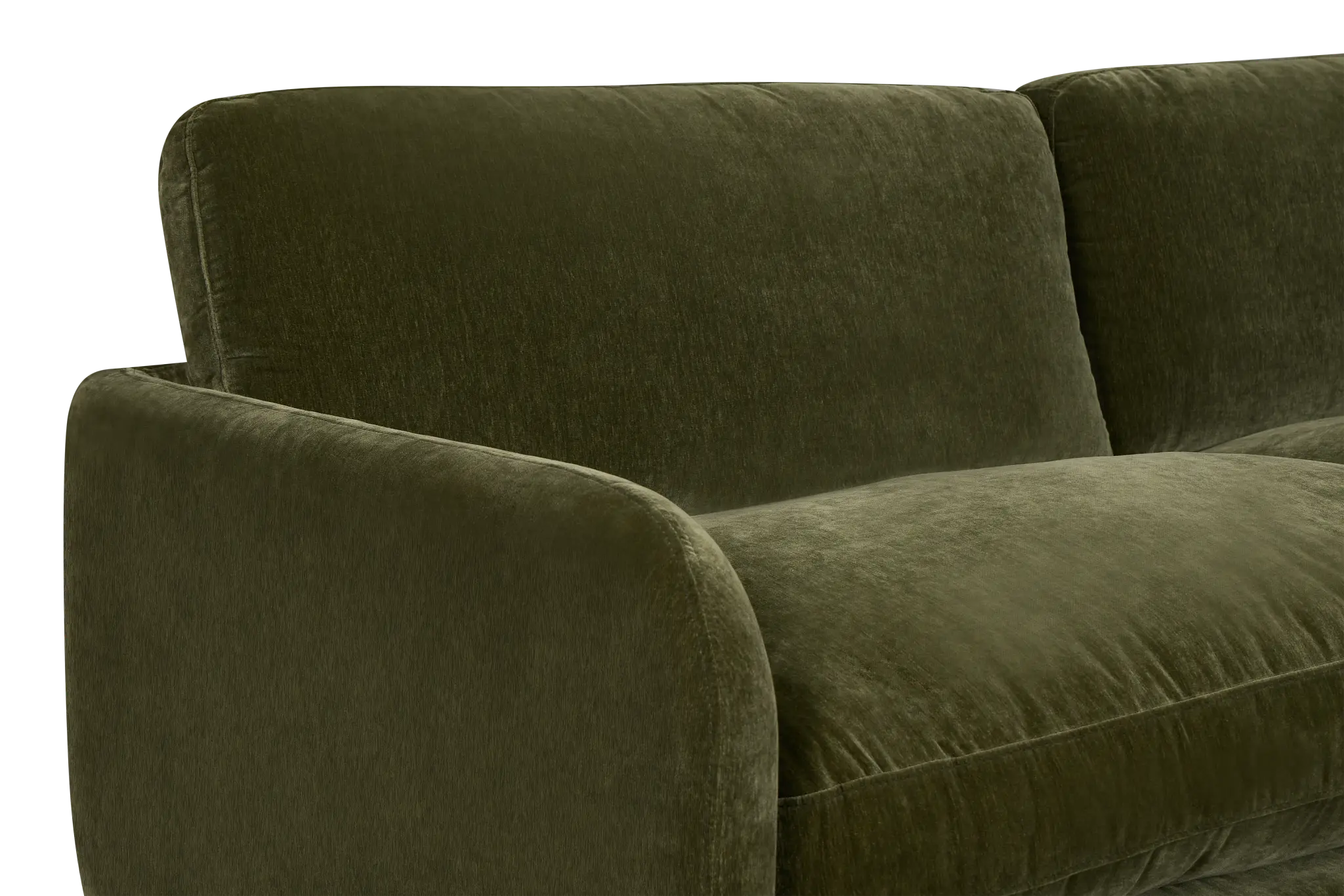 Jules Green Velvet 8-piece Modular Sectional Jules Green Velvet 8-piece Modular Sectional