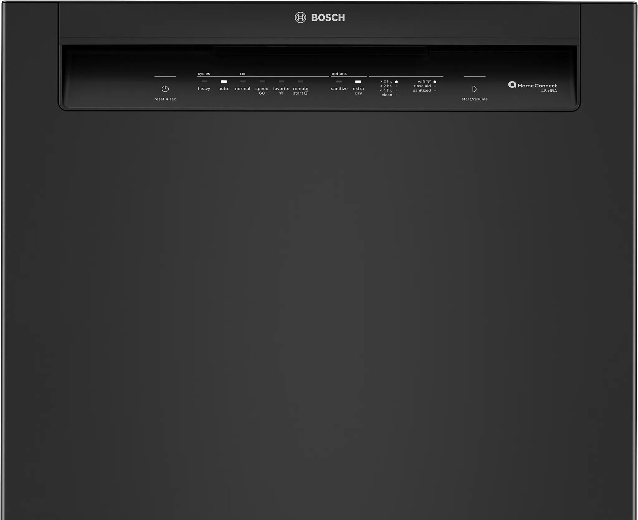 Bosch 300 Series Black Built In Dishwasher