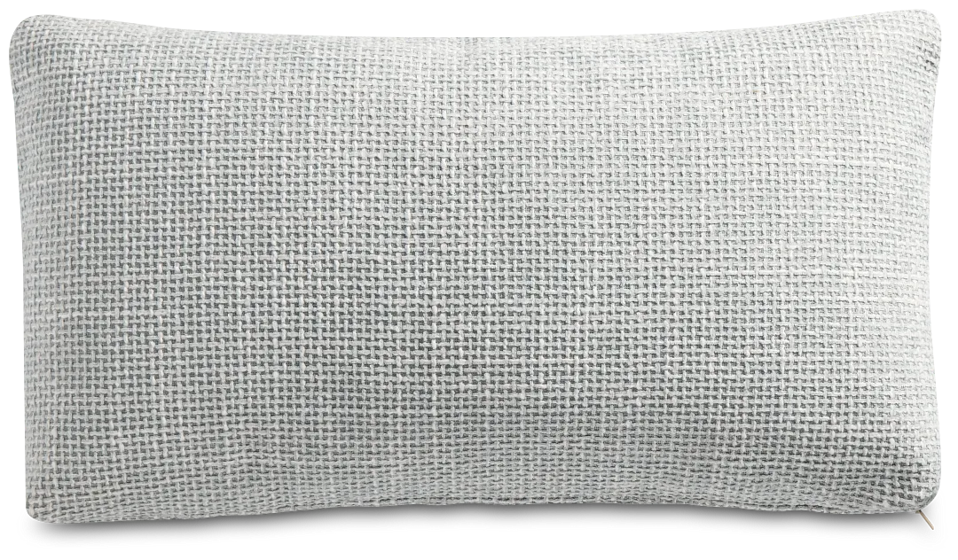 Sutt Light Blue Lumbar Accent Pillow