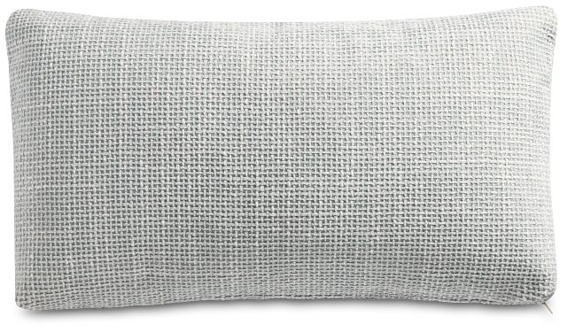 Sutt Light Blue Lumbar Accent Pillow