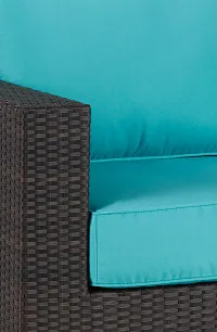 Fina Dark Teal Loveseat